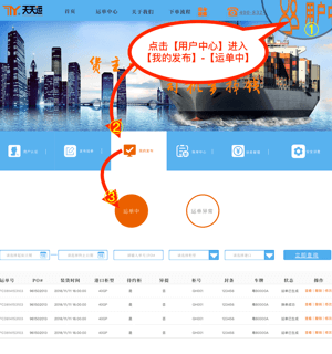 我的发布-运单中